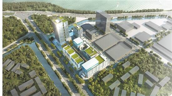 金意陶总部绿色家居产业园建成效果图
